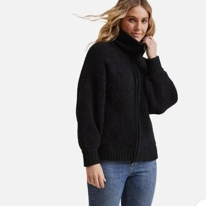 (5)Kashwere Women's Cozy Zip-Up Jacket